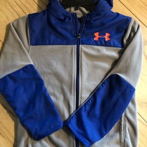 Boys UA zip up hoodie